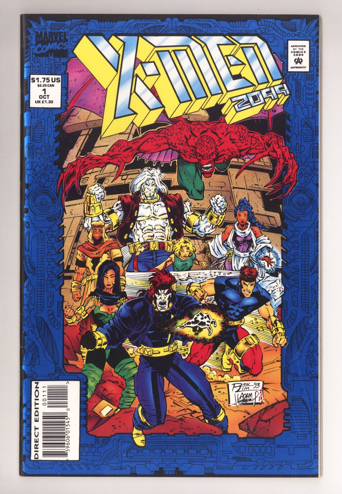 X-Men 2099 1 Mid Grade (1993) 