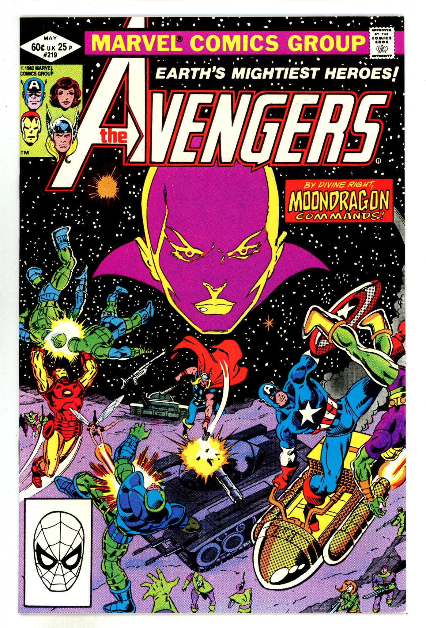The Avengers Vol 1 219  NM (9.4)   (1982)        