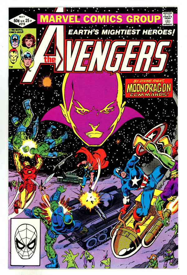 The Avengers Vol 1 219 NM (9.4) (1982)