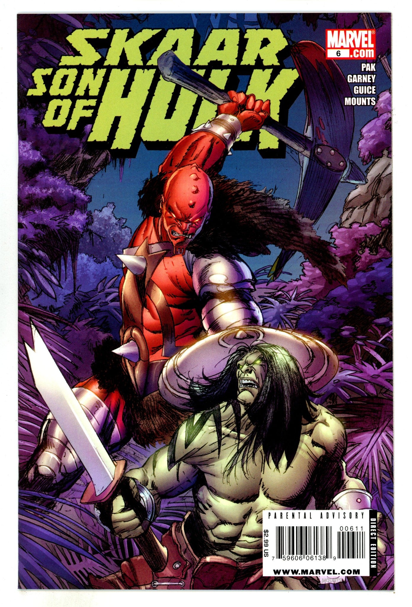 Skaar: Son of Hulk 6 High Grade (2009) 