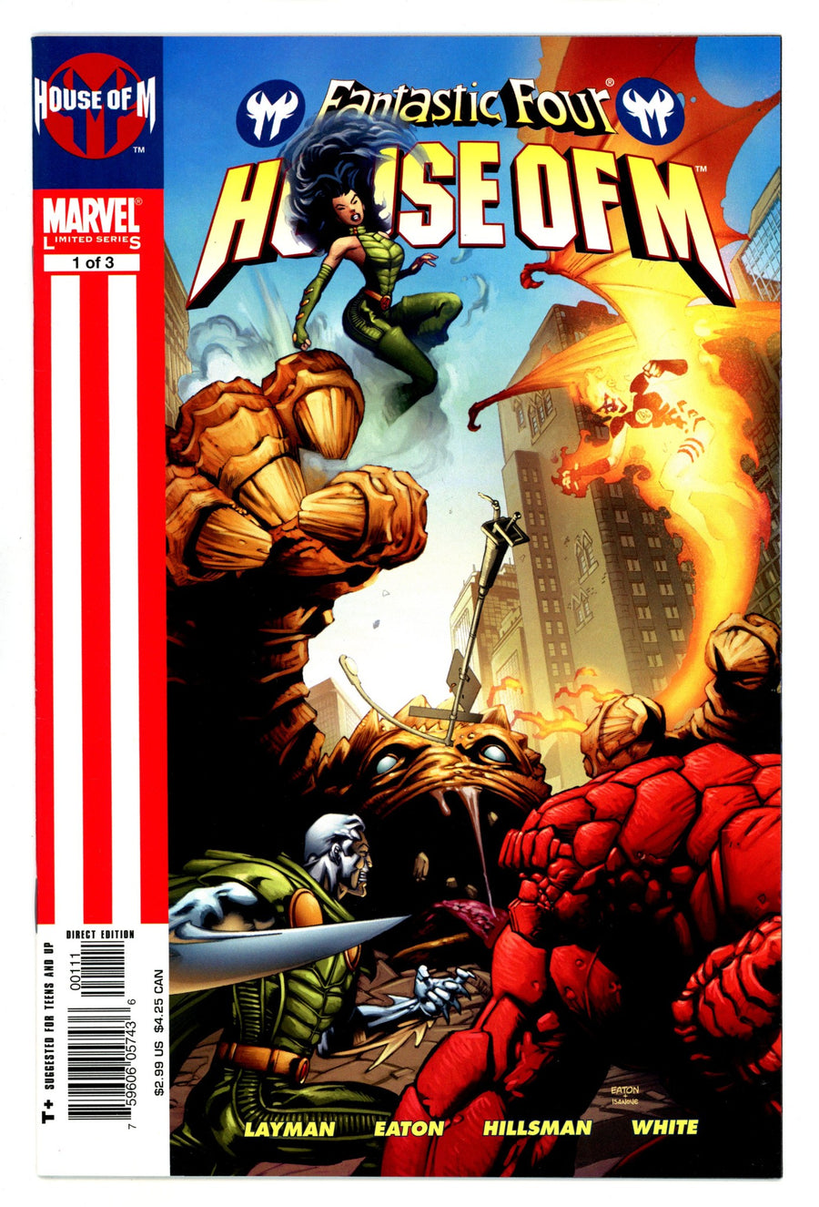 Fantastic Four: House of M 1 High Grade (2005) 