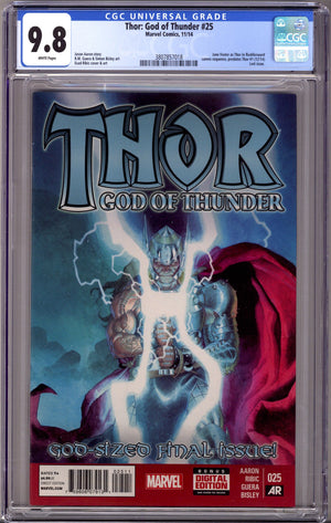 Thor: God of Thunder 25 CGC 9.8 (2014)