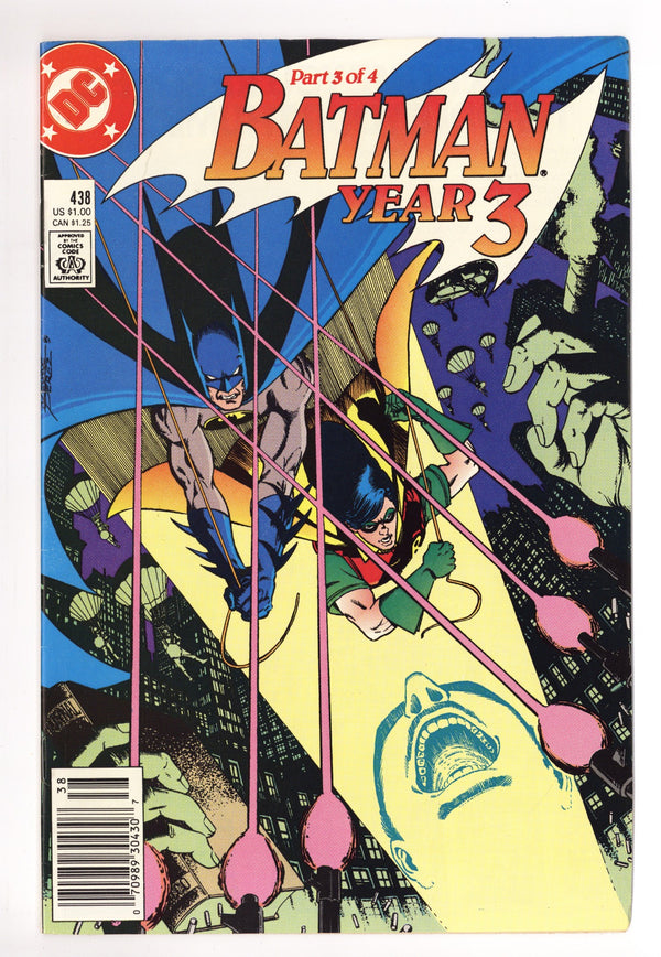 Batman Vol 1 438 Low Grade (1989) Newsstand