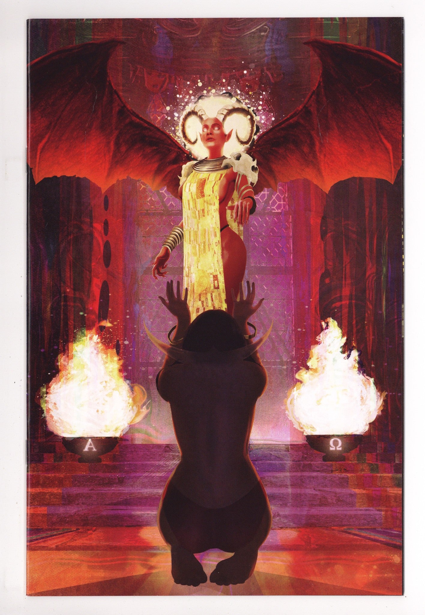 Vampirella versus Purgatori 5 High Grade (2021) Maine Virgin Variant 