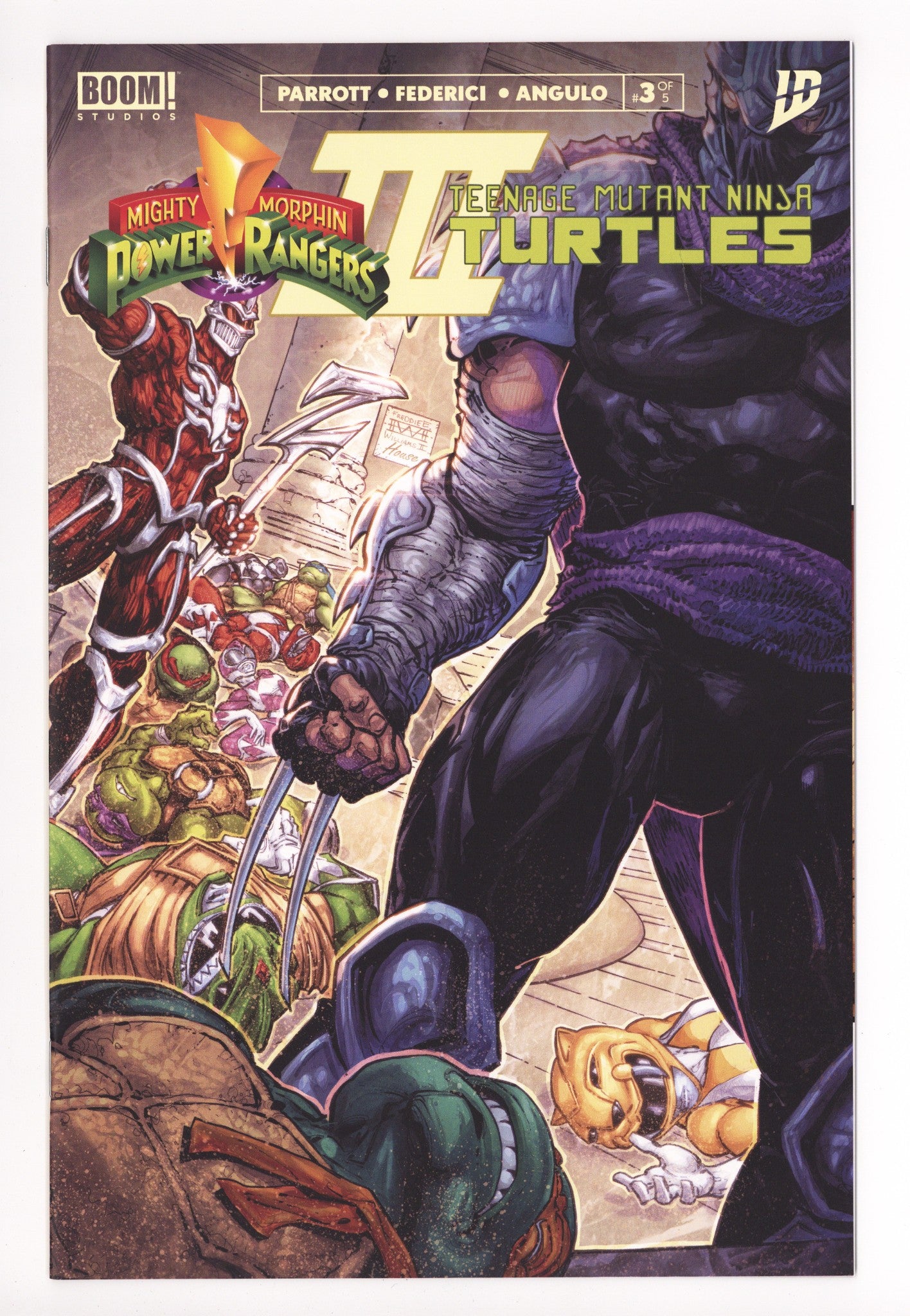 Mighty Morphin Power Rangers / Teenage Mutant Ninja Turtles III 3 Ii Variant (2025)