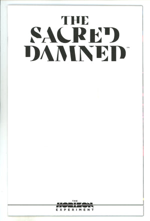 Sacred Damned 1 Blank Variant (2024)