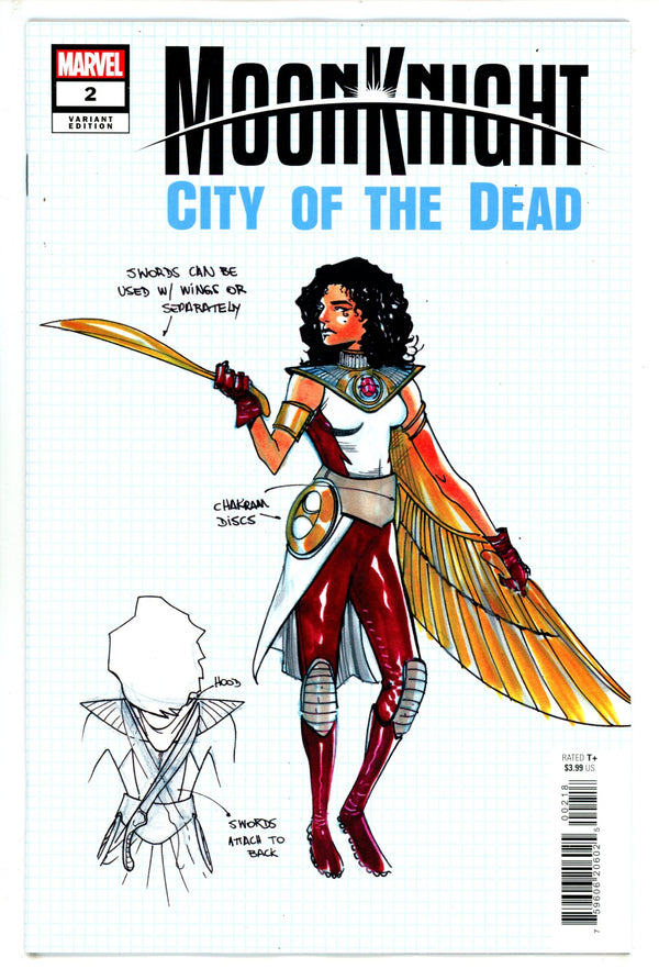 Moon Knight City Of The Dead 2 Ferreira Design Incentive Variant NM (2023)