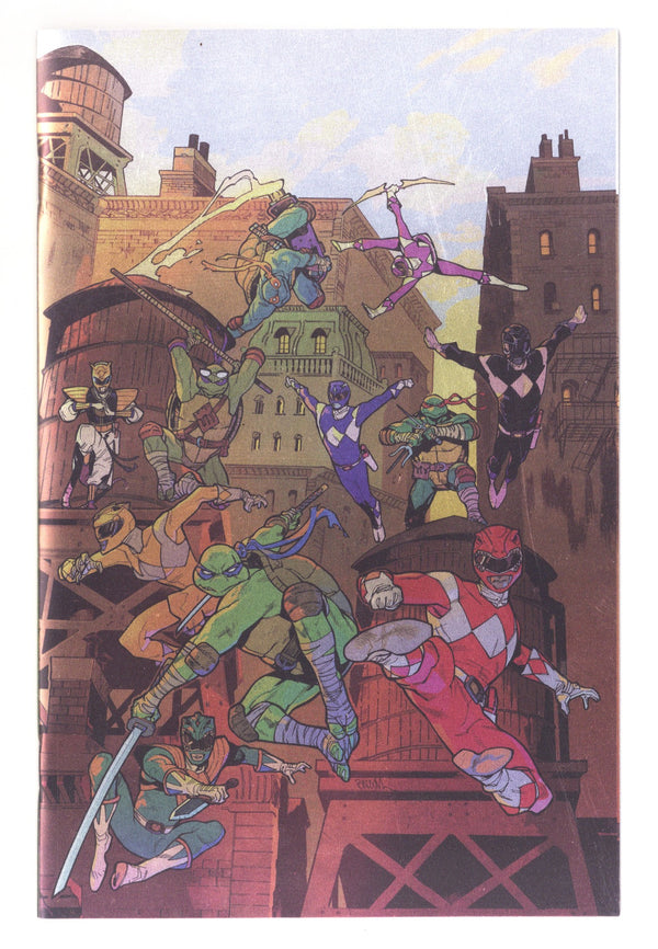 Mighty Morphin Power Rangers/Teenage Mutant Ninja Turtles III 5 Balám Foil Virgin Incentive NM (2026)