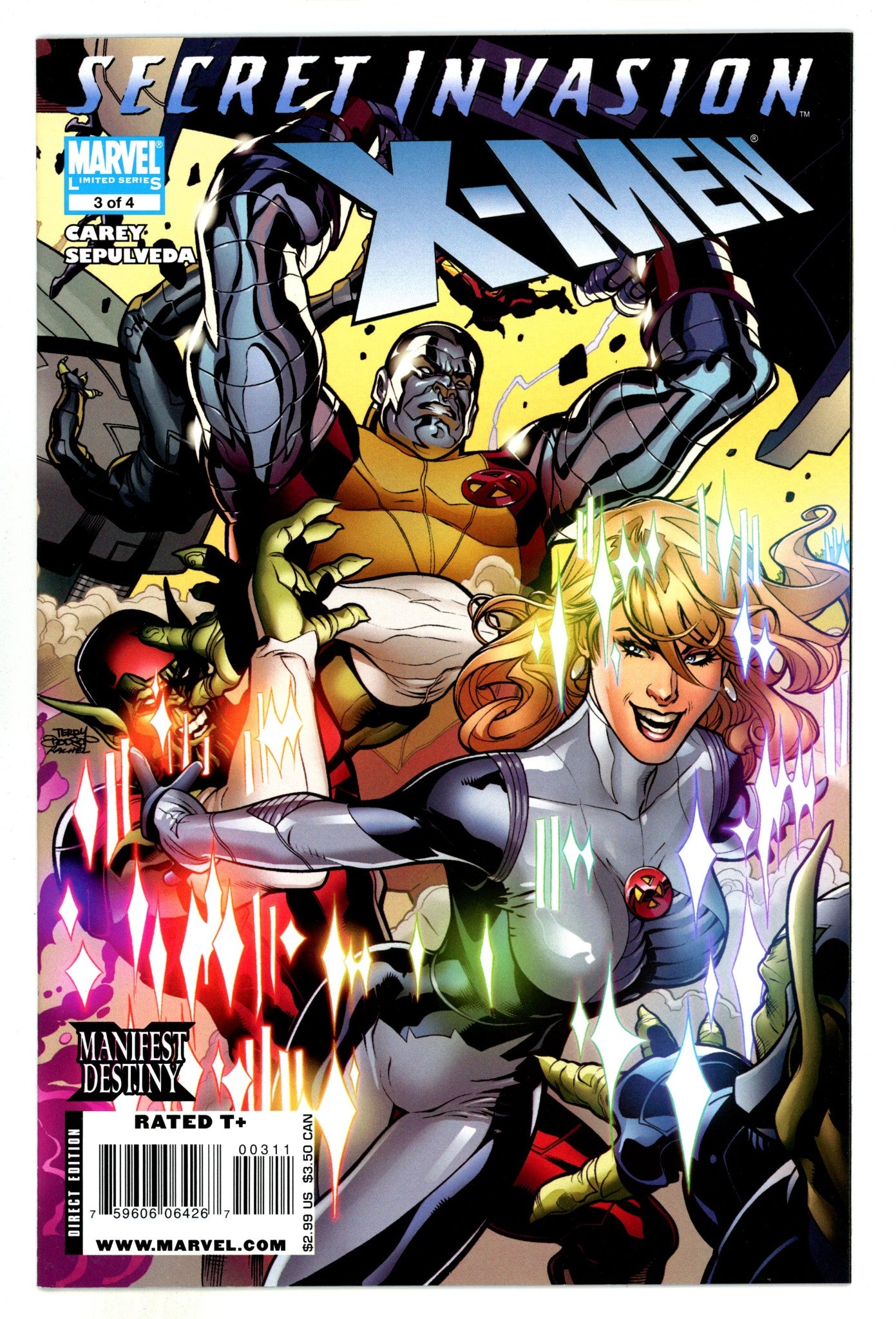Secret Invasion: X-Men 3 High Grade (2008) 