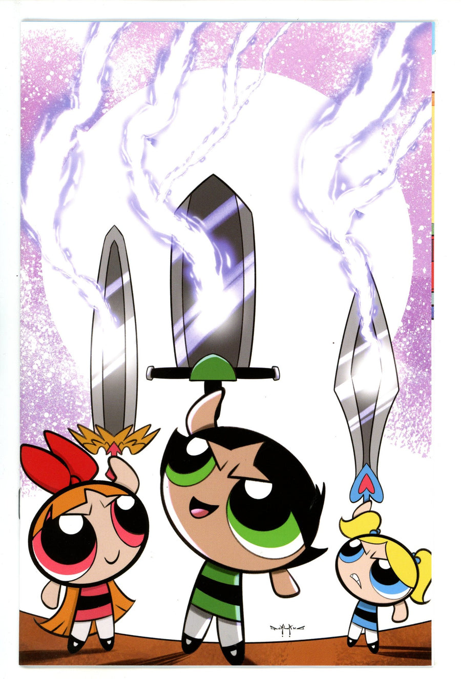 Powerpuff Girls 8 Qualano Virgin Incentive Variant NM+ (2025)
