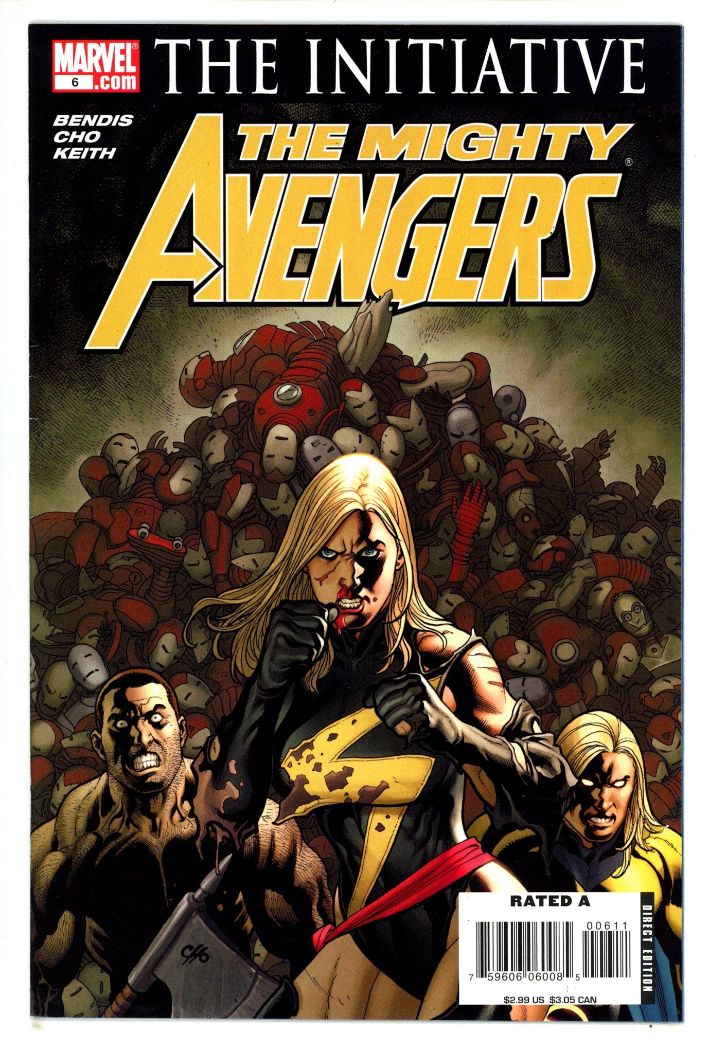 The Mighty Avengers Vol 1 6 High Grade (2008)