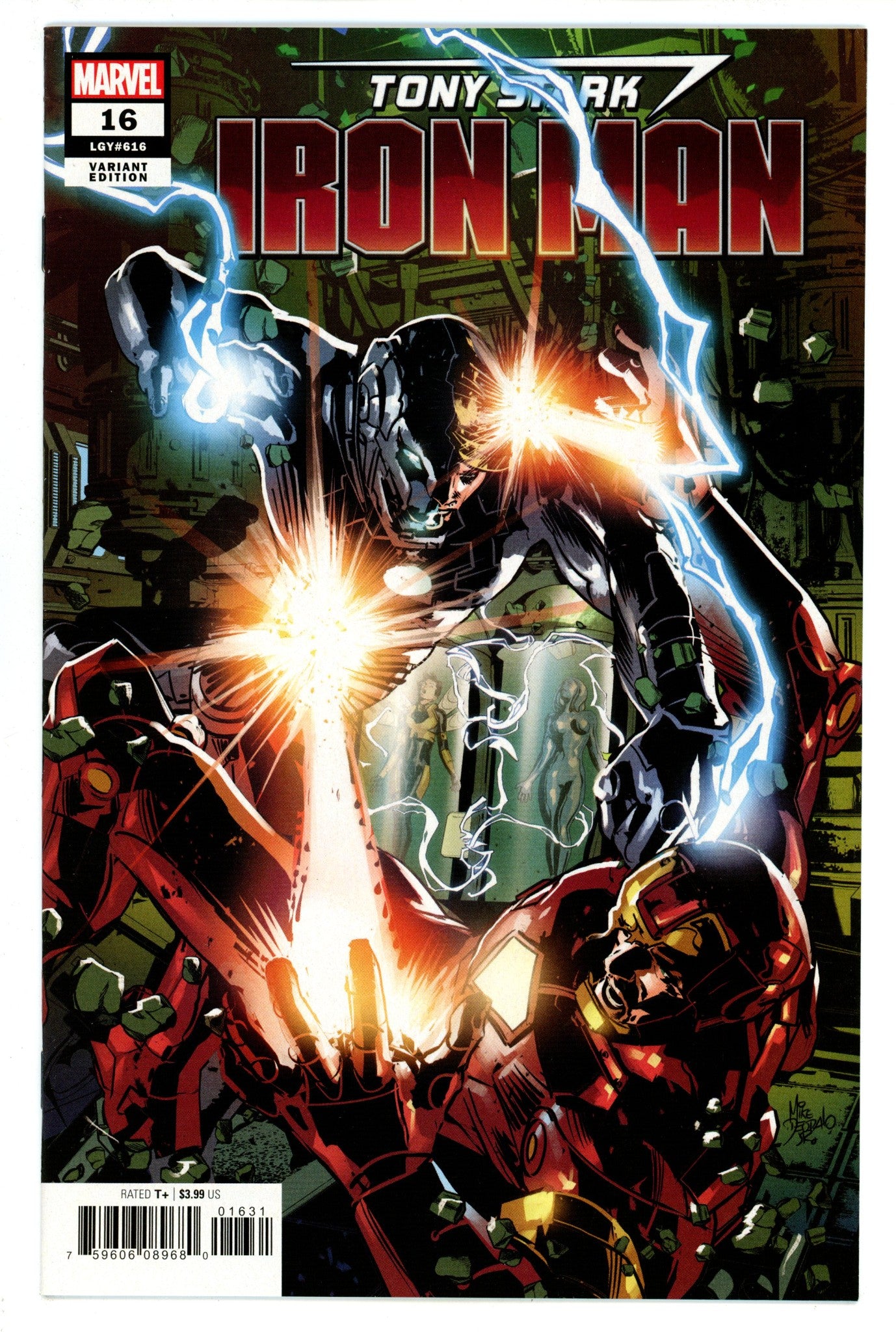 Tony Stark: Iron Man 16 (616) High Grade (2019) Jr. Variant 