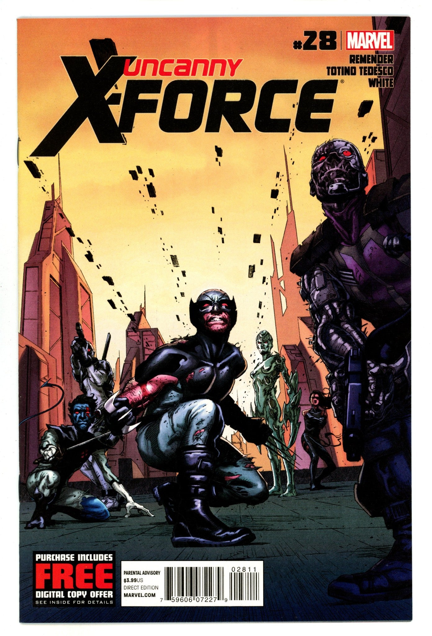 Uncanny X-Force Vol 1 28  High Grade  (2012)  