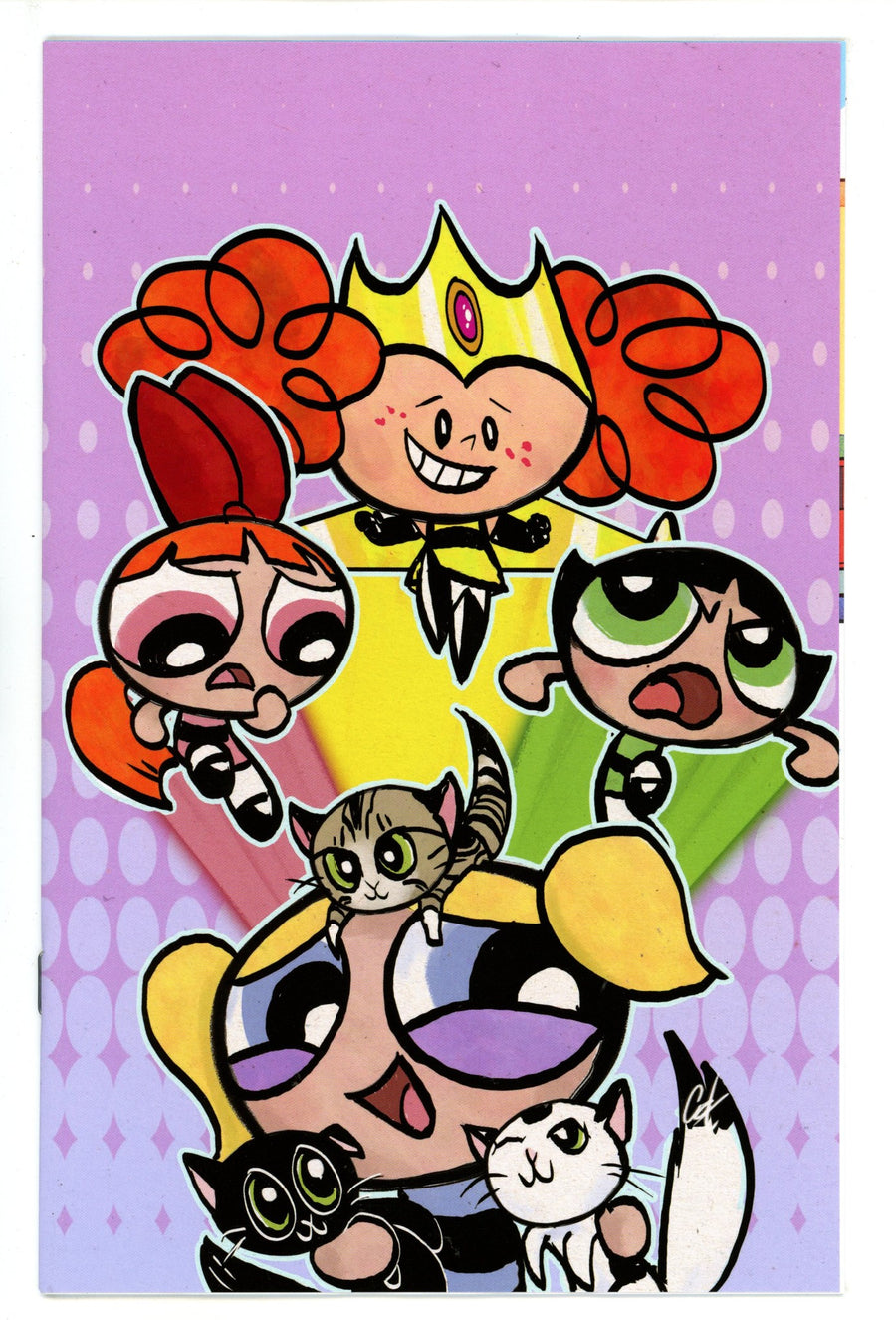 Powerpuff Girls 8 Staggs Virgin Incentive Variant NM (2025)