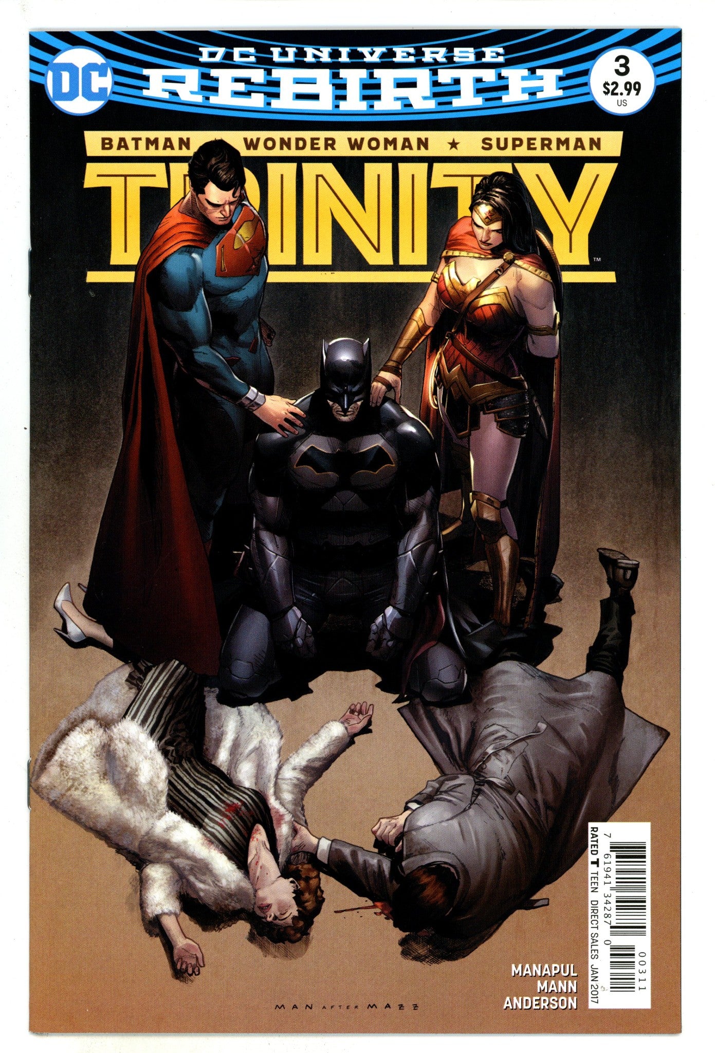 Trinity Vol 2 3 High Grade (2017) 