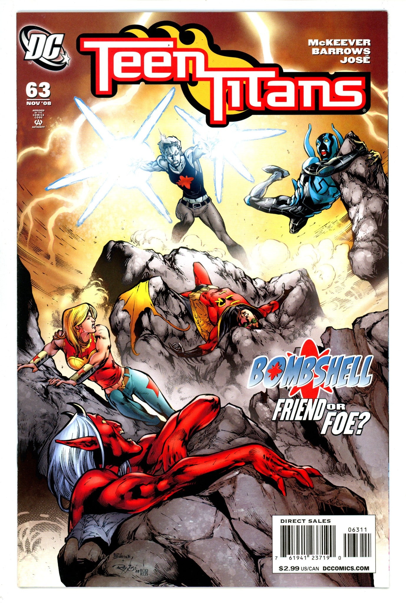 Teen Titans Vol 3 63  High Grade  (2008)   