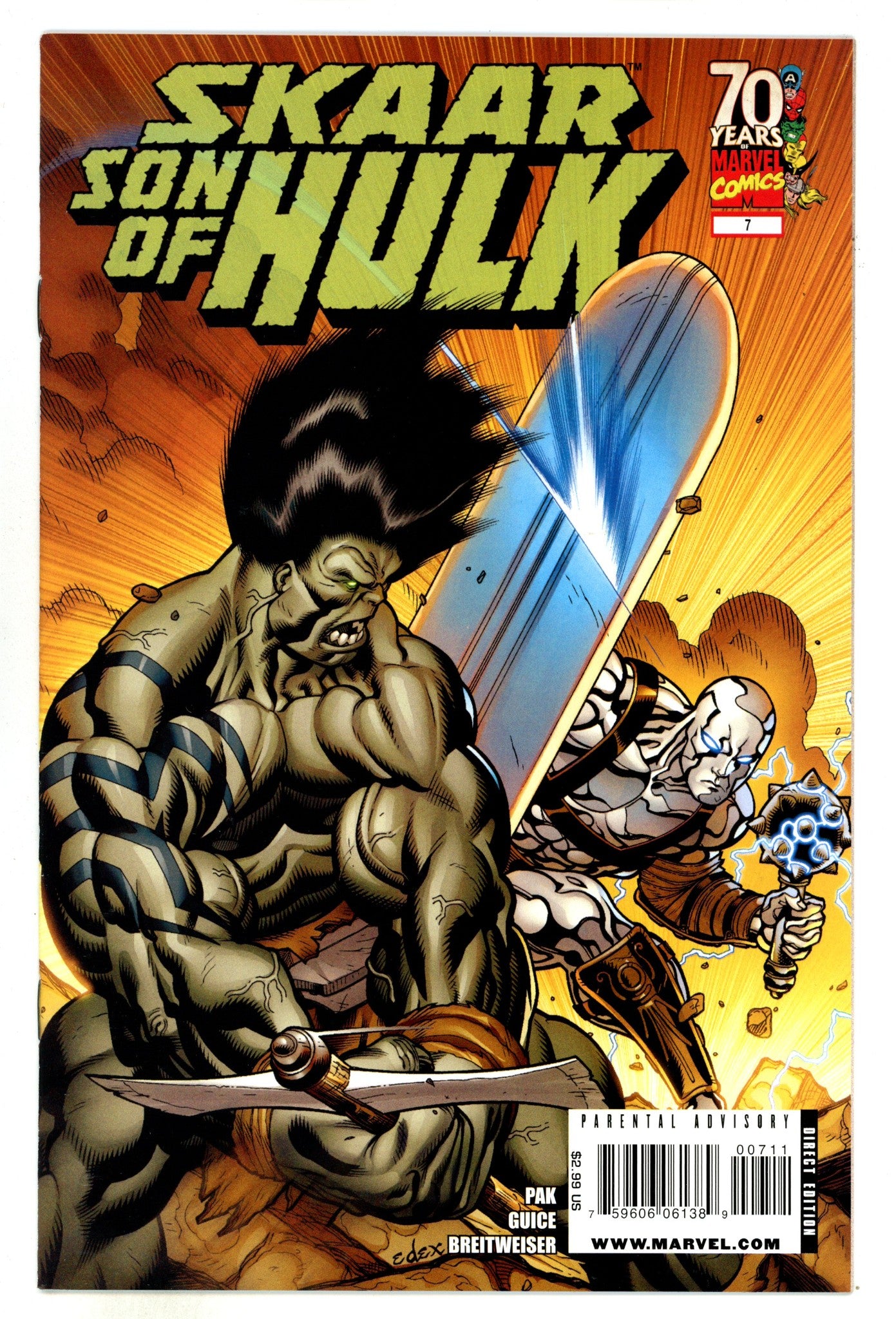 Skaar: Son of Hulk 7 High Grade (2009) 