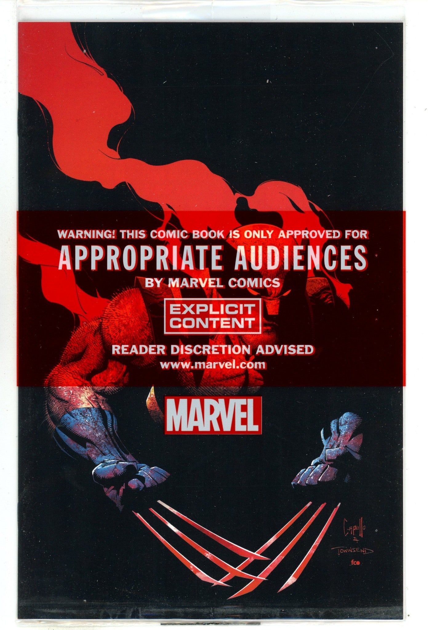 Wolverine: Revenge - Red Band  4 Capullo  Sealed Virgin Incentive Variant   (2025)