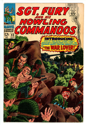 Sgt. Fury 45 VG/FN (5.0) (1967) 