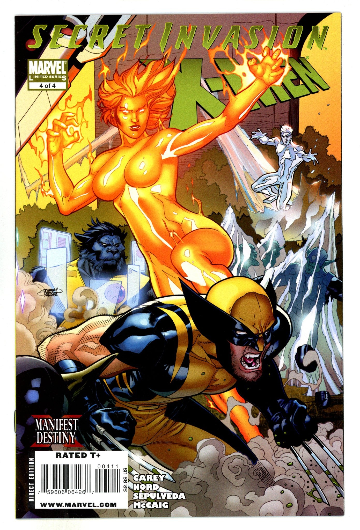 Secret Invasion: X-Men 4 High Grade (2009) 