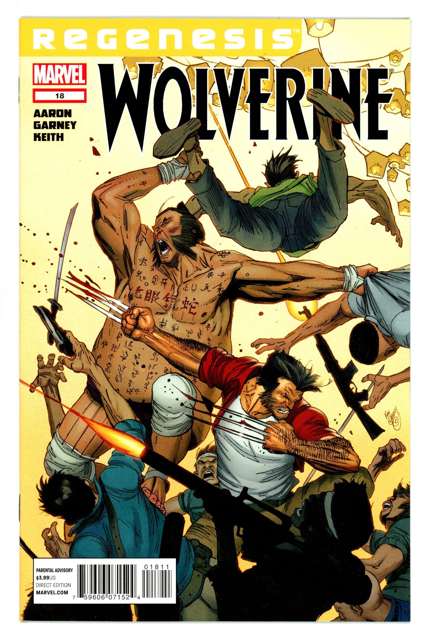 Wolverine Vol 4 18 High Grade (2012) 