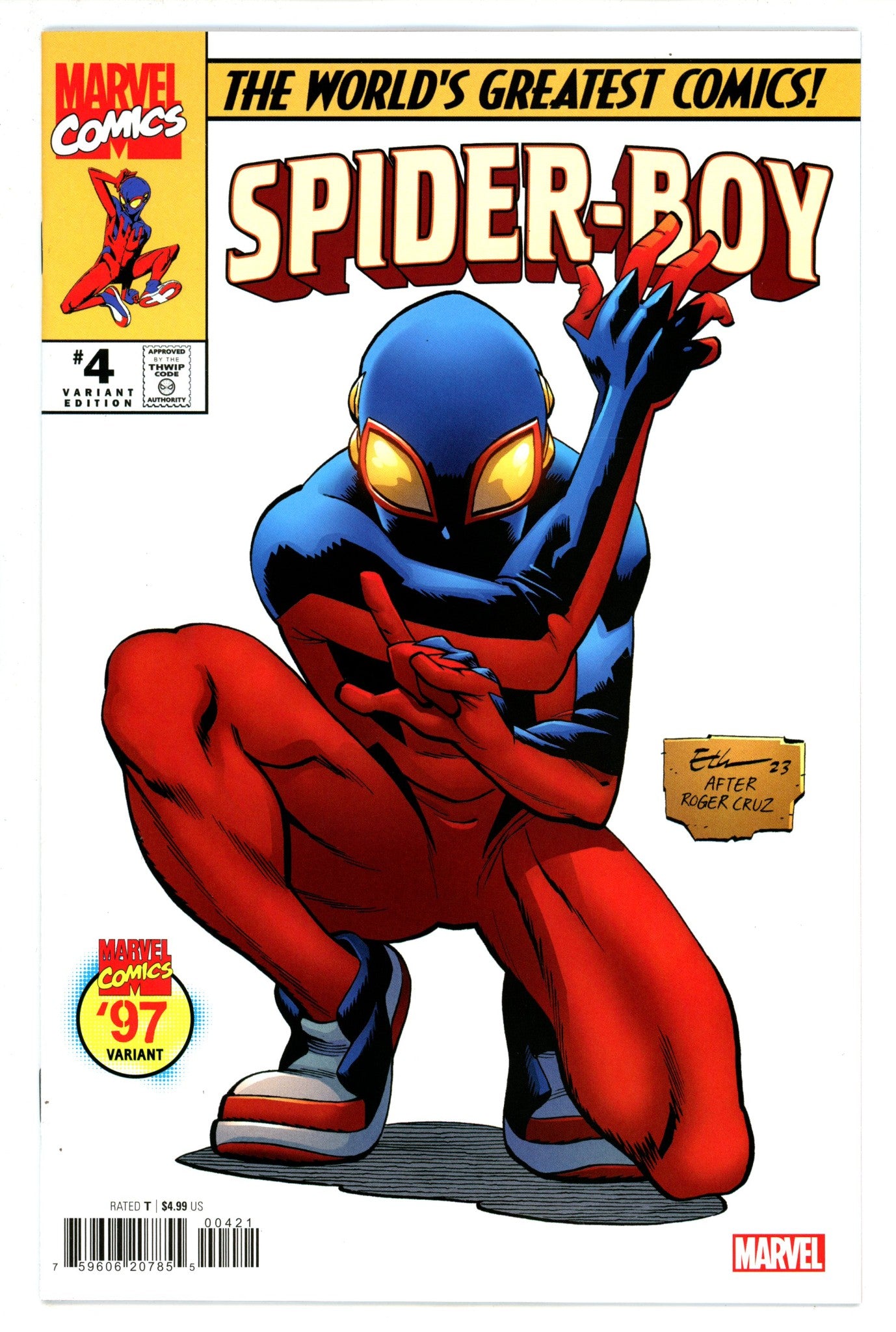 Spider-Boy 4 Young Variant (2024)