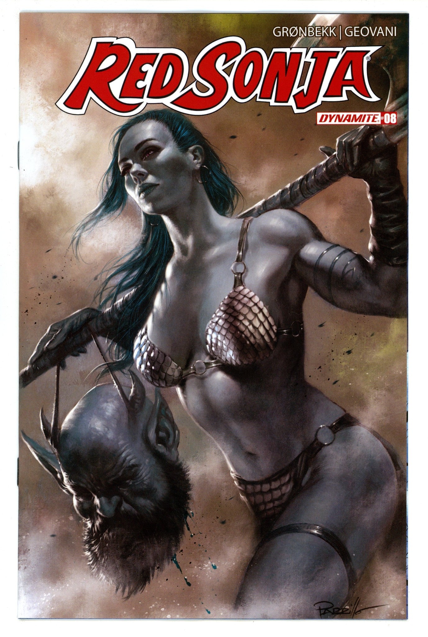 Red Sonja Vol 7 8 Parrillo Ultraviolet Variant (2024)
