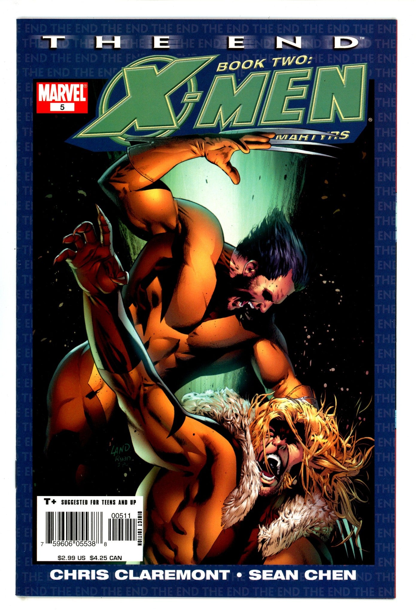 X-Men: The End - Heroes and Martyrs 5 High Grade (2005) 