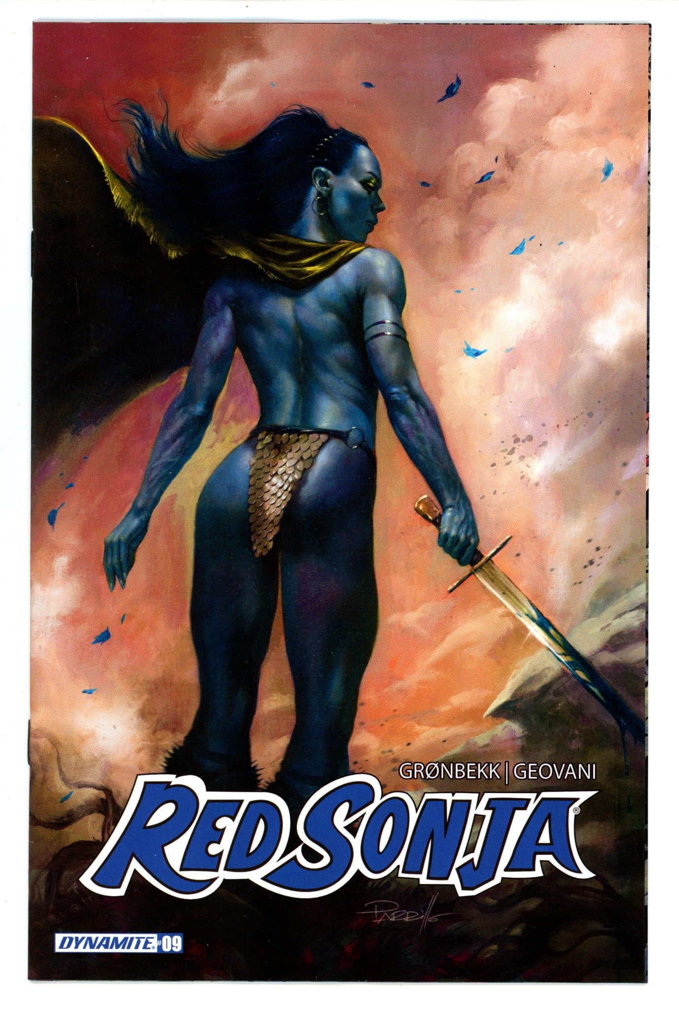 Red Sonja Vol 7 9 Parrillo Ultraviolet Variant (2024)