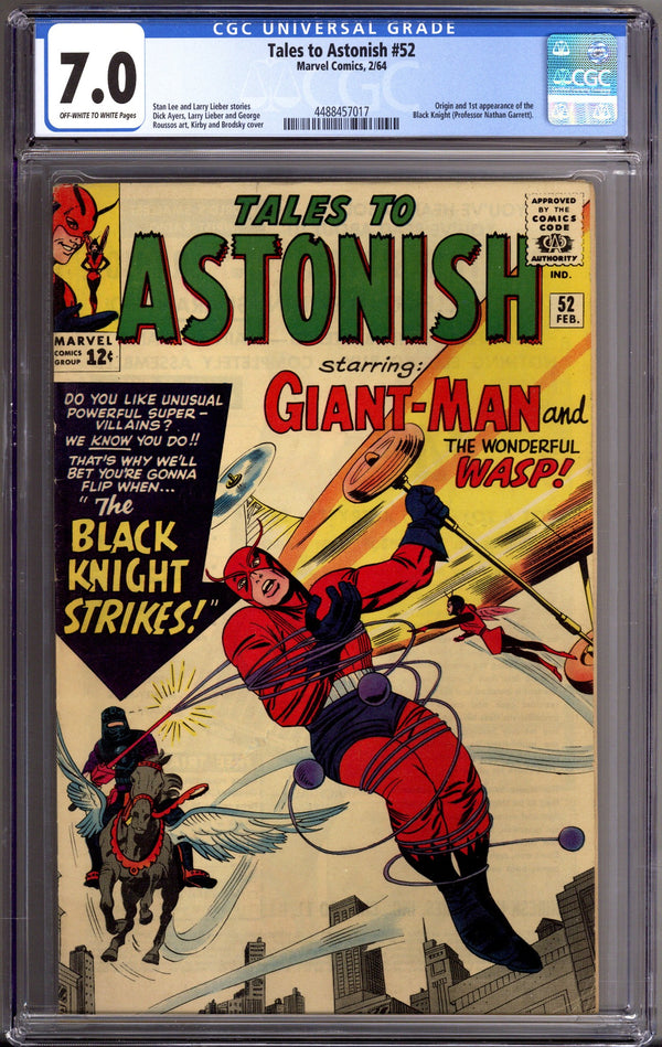 Tales to Astonish Vol 1 52 CGC 7.0 (FN/VF) (1964)