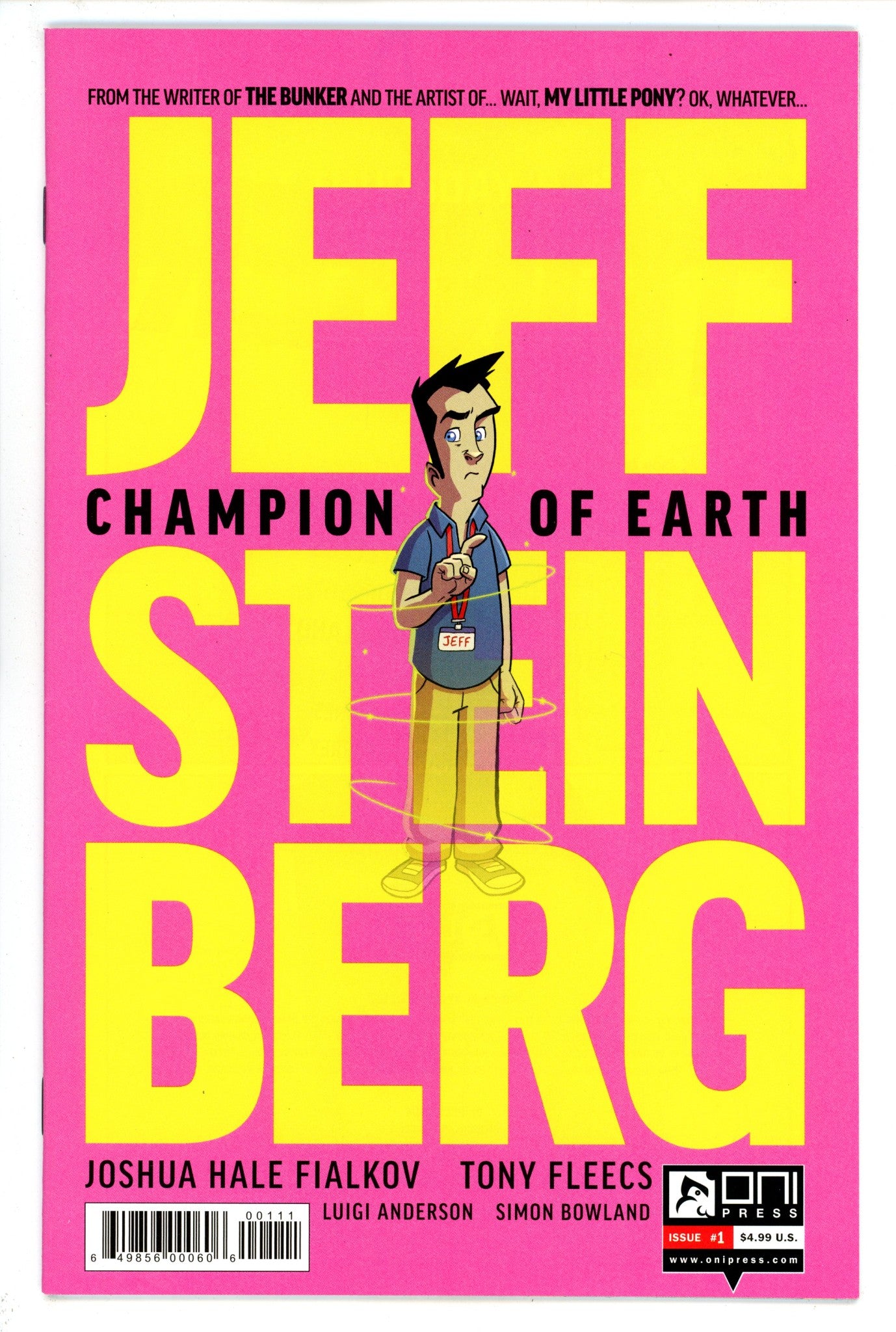 Jeff Steinberg: Champion of Earth 1 High Grade (2016) 