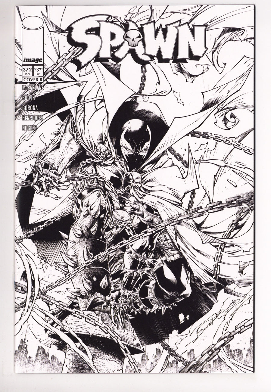 Spawn 372 Booth B&W Variant (2026)