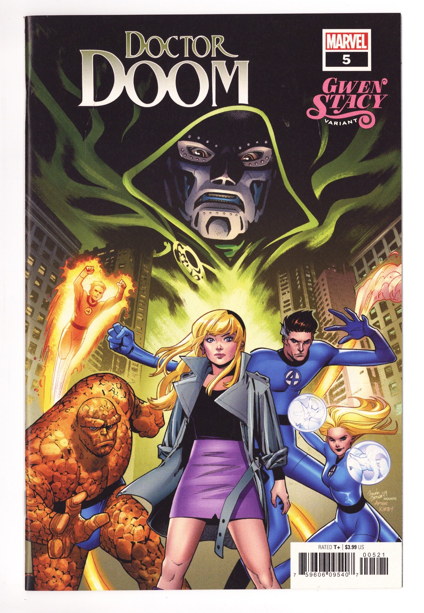 Doctor Doom Vol 1 5 High Grade (2020) Ortega Variant 