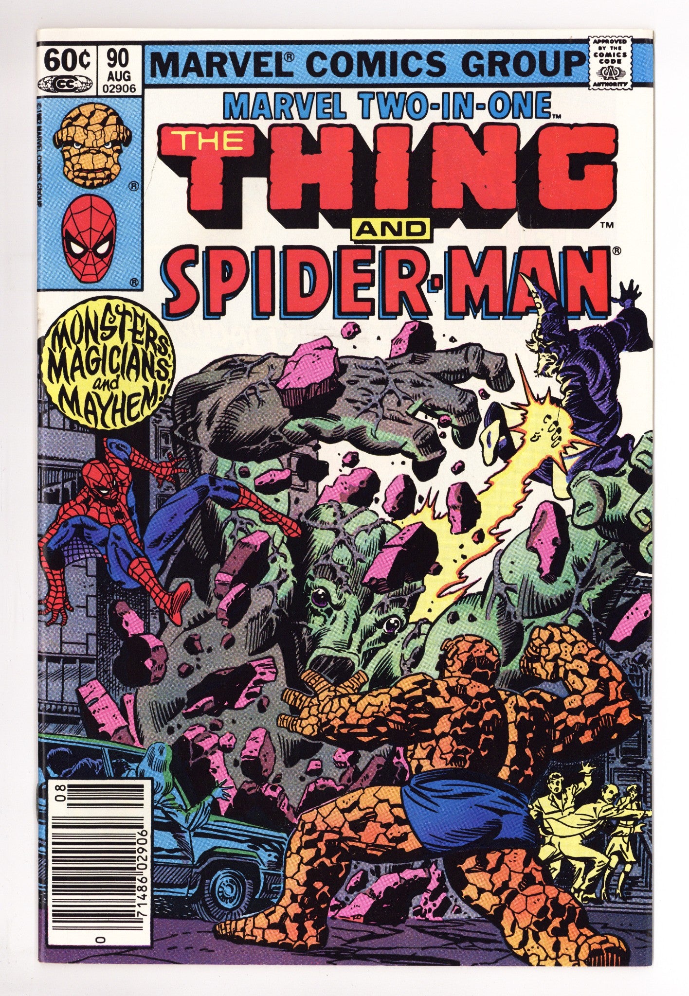Marvel Two-in-One Vol 1 90 High Grade (1982) Newsstand 