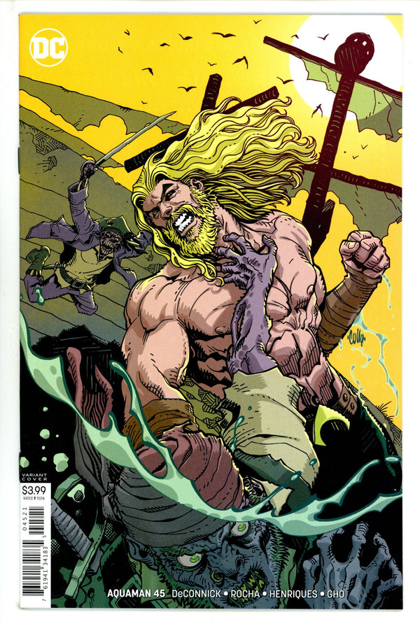 Aquaman Vol 8 45 High Grade (2019) Hamner Variant