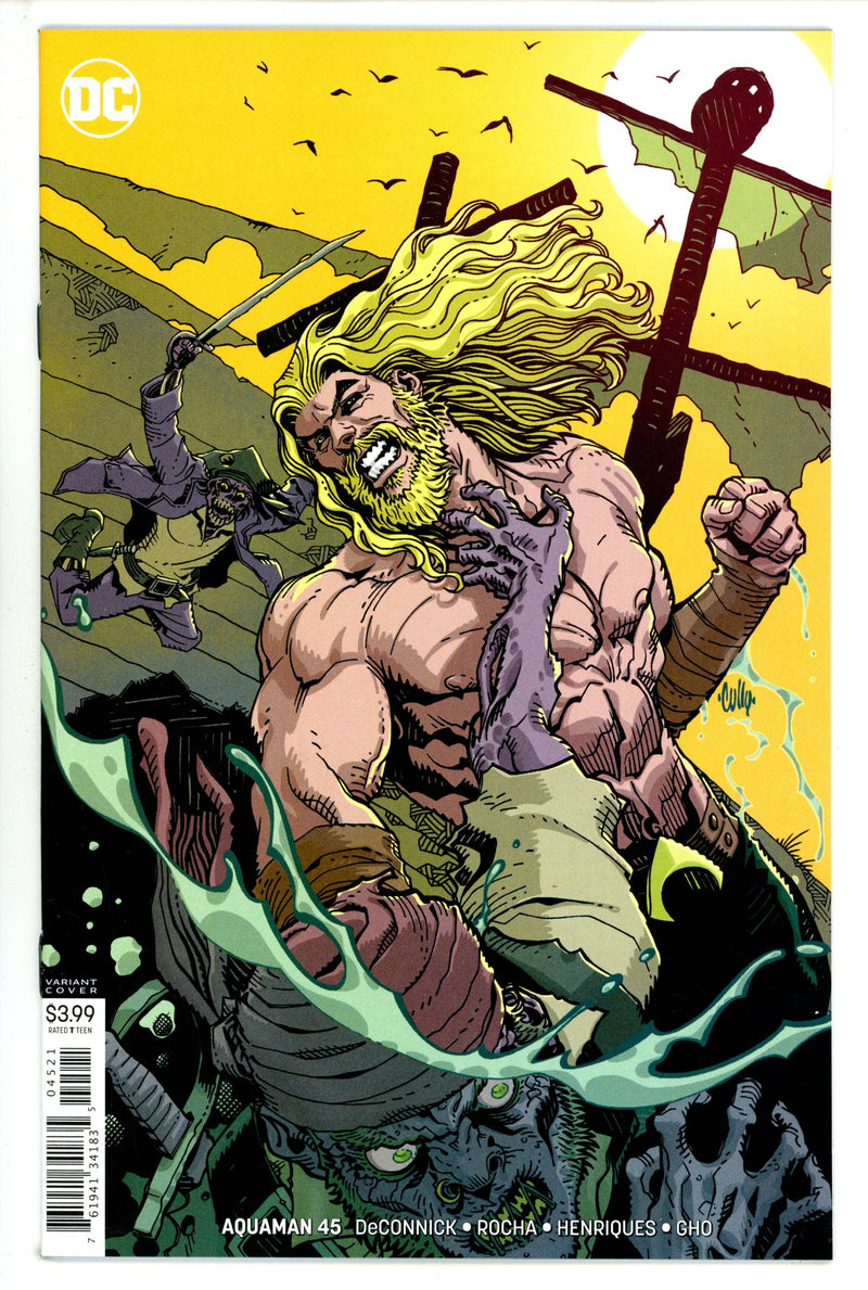 Aquaman Vol 8 45 High Grade (2019) Hamner Variant 