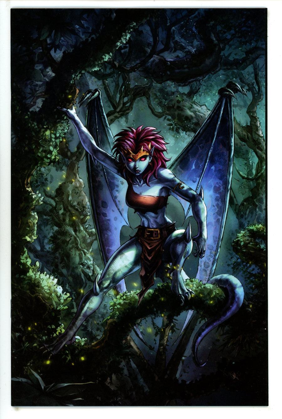 Gargoyles: Dark Ages 2 Quah Virgin Incentive Variant NM- (2023)