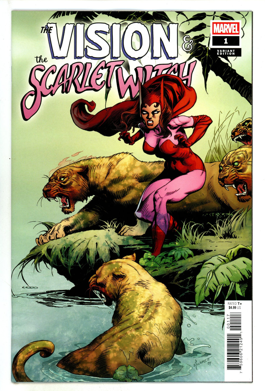 Vision & The Scarlet Witch Vol 3 1 Plunkett Incentive Variant VF/NM (2025)