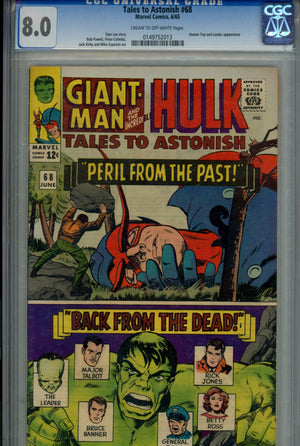 Tales to Astonish Vol 1 68 CGC 8.0 (VF) (1965) 