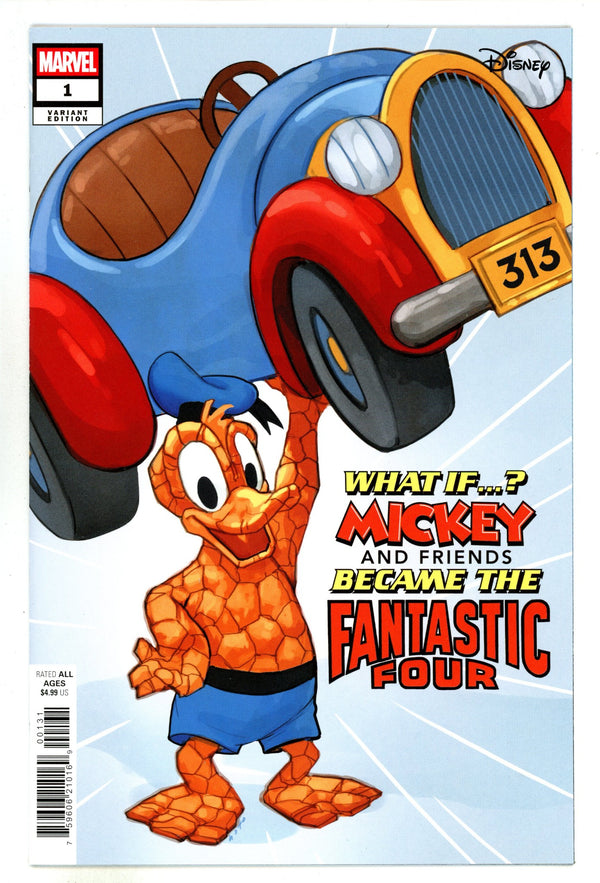 What If Mickey & Friends Became Fantastic Four 1 Noto Variant (2025)