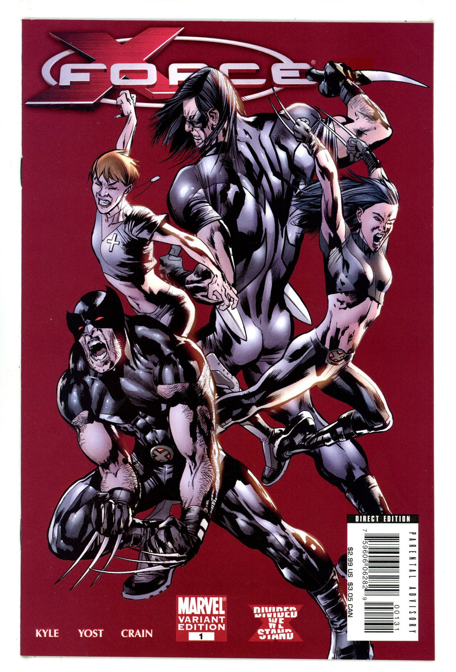 X-Force Vol 3 1 High Grade (2008) Hitch Incentive Variant 