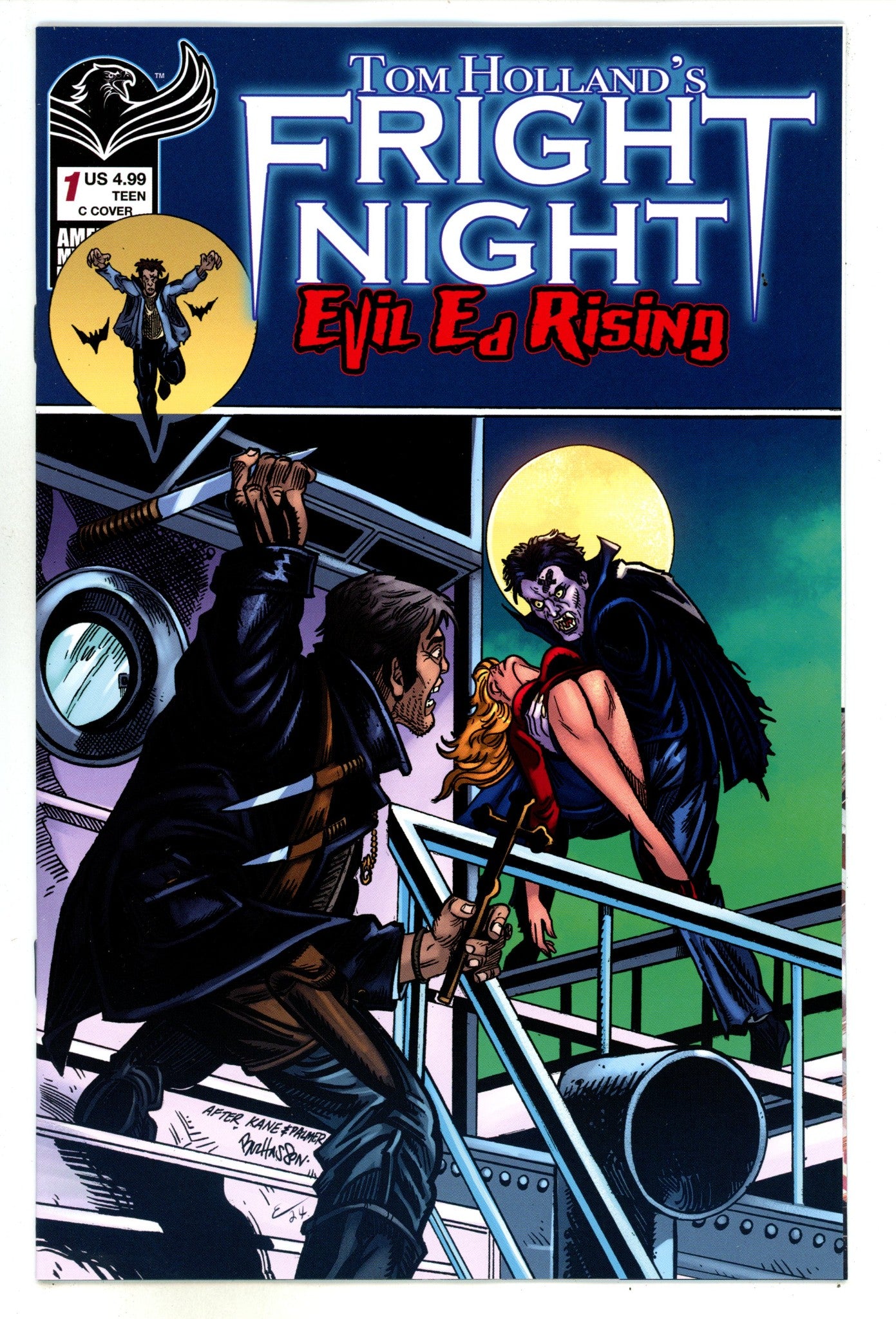 Tom Holland Fright Night Evil Ed Rising 1 Hasson Variant (2024)