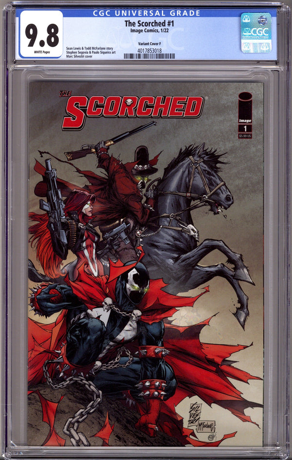 The Scorched 1 CGC 9.8 (NM/M) (2022) Silvestri Variant