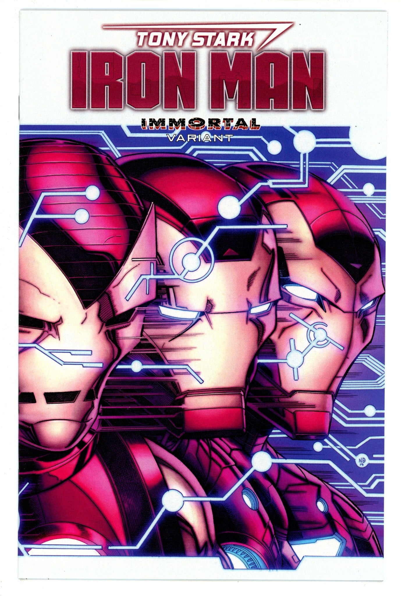 Tony Stark: Iron Man 16 (616) High Grade (2019) Bradshaw Variant 