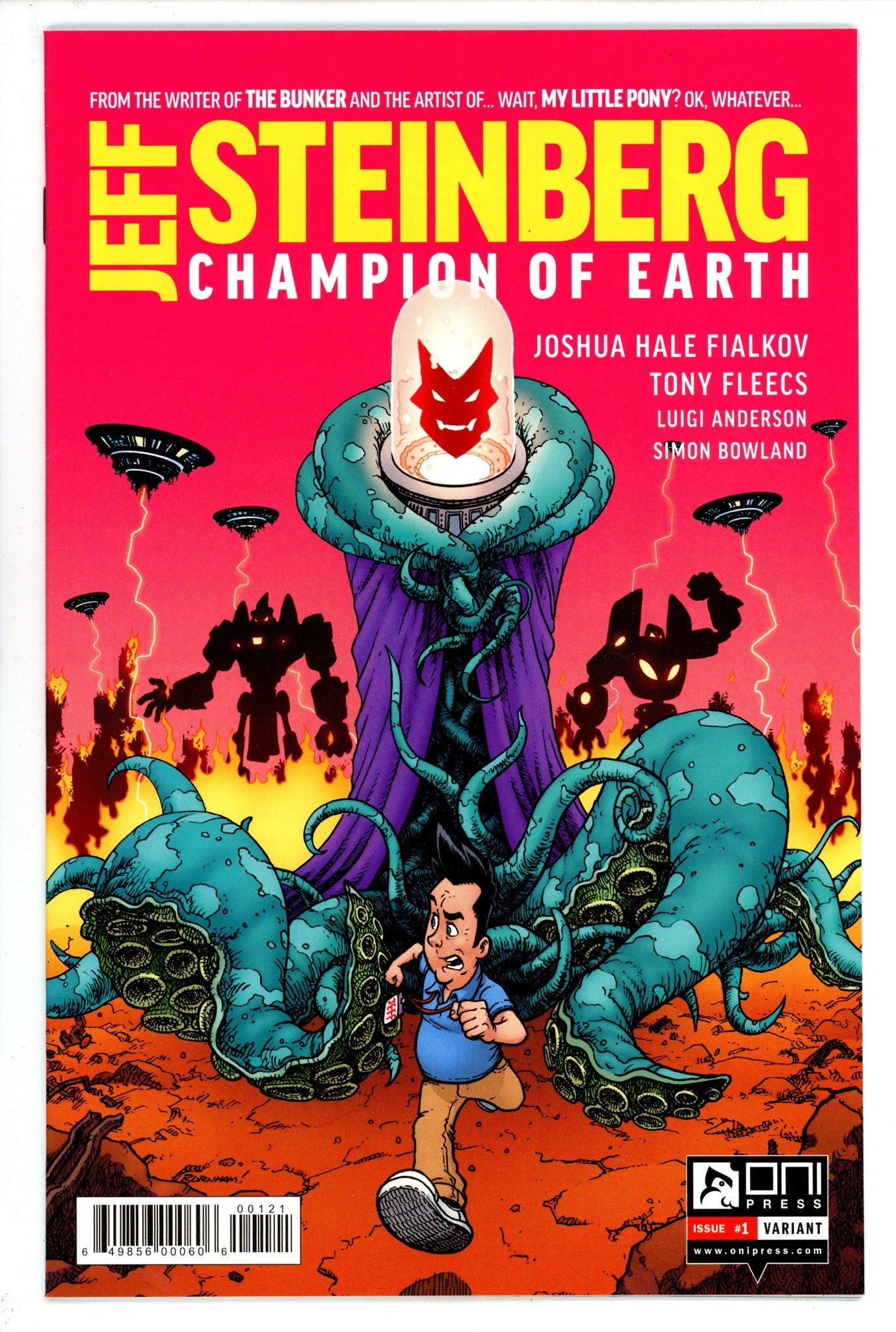 Jeff Steinberg: Champion of Earth 1 High Grade (2016) Burnham Variant 