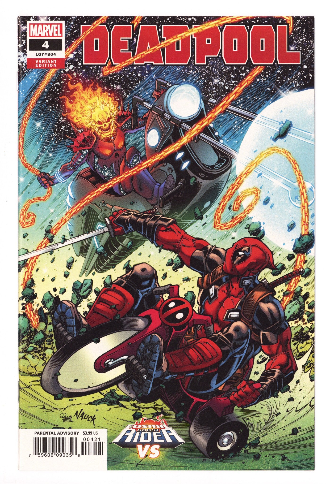 Deadpool Vol 6 4 High Grade (2018) Nauck Variant 