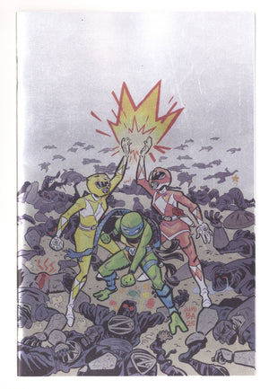 Mighty Morphin Power Rangers/Teenage Mutant Ninja Turtles III 5 Ba Foil Virgin Incentive NM- (2026)