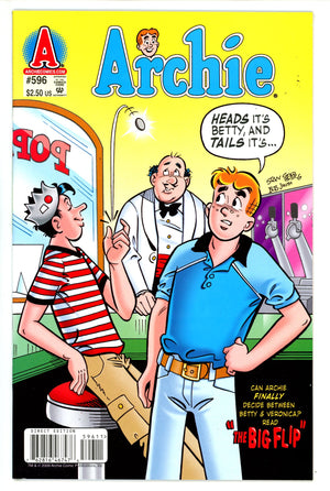 Archie Vol 1 596 High Grade (2009)