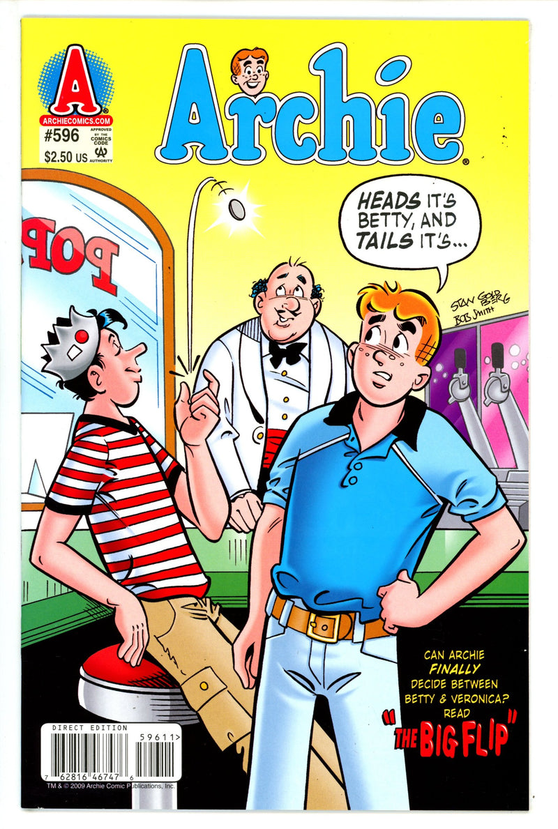 Archie Vol 1 596 High Grade (2009) 