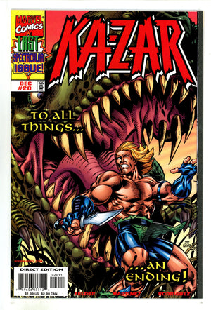 Ka-Zar Vol 4 19 High Grade (1998)